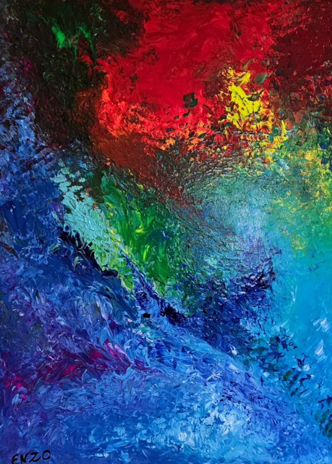 Untitled, abstract neurological artwork by Dr. Enzo Trapani